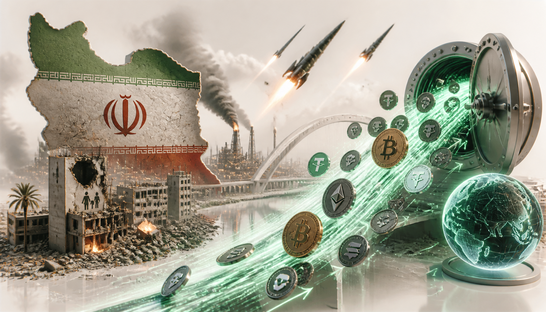 Strzały pod Ahvaz i odpływ krypto w Iranie