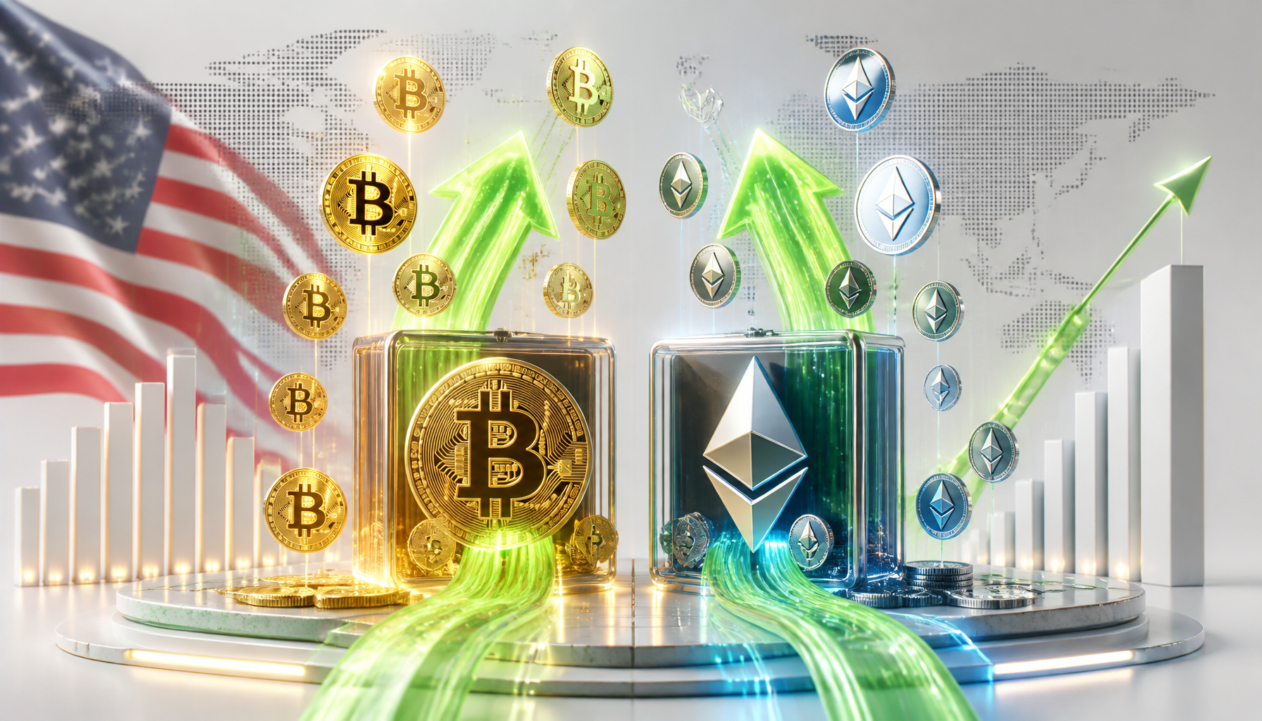 Bitcoin ETF-y wracają do gry po odpływach