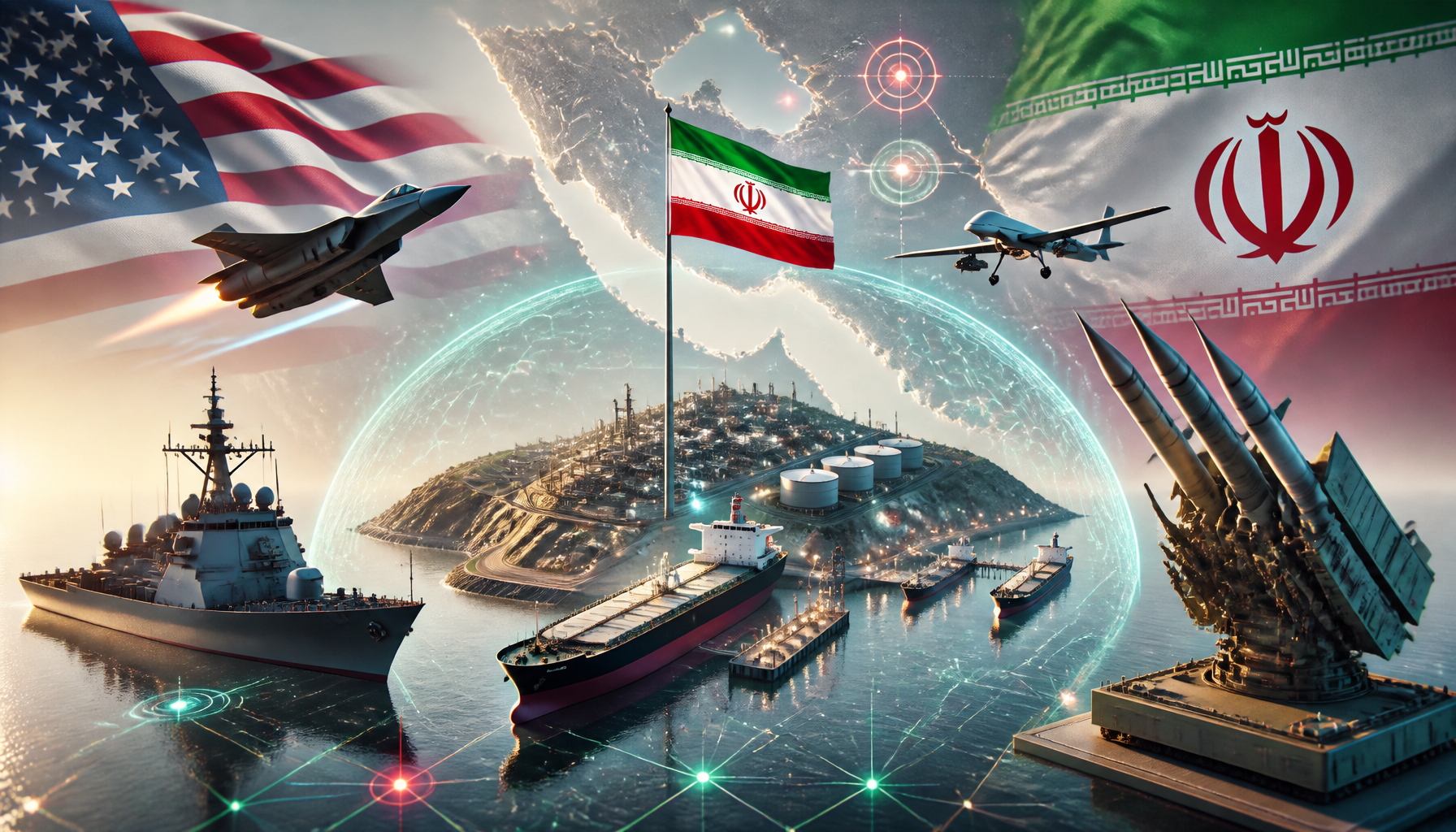 Kharg Island w centrum napięć USA i Iranu