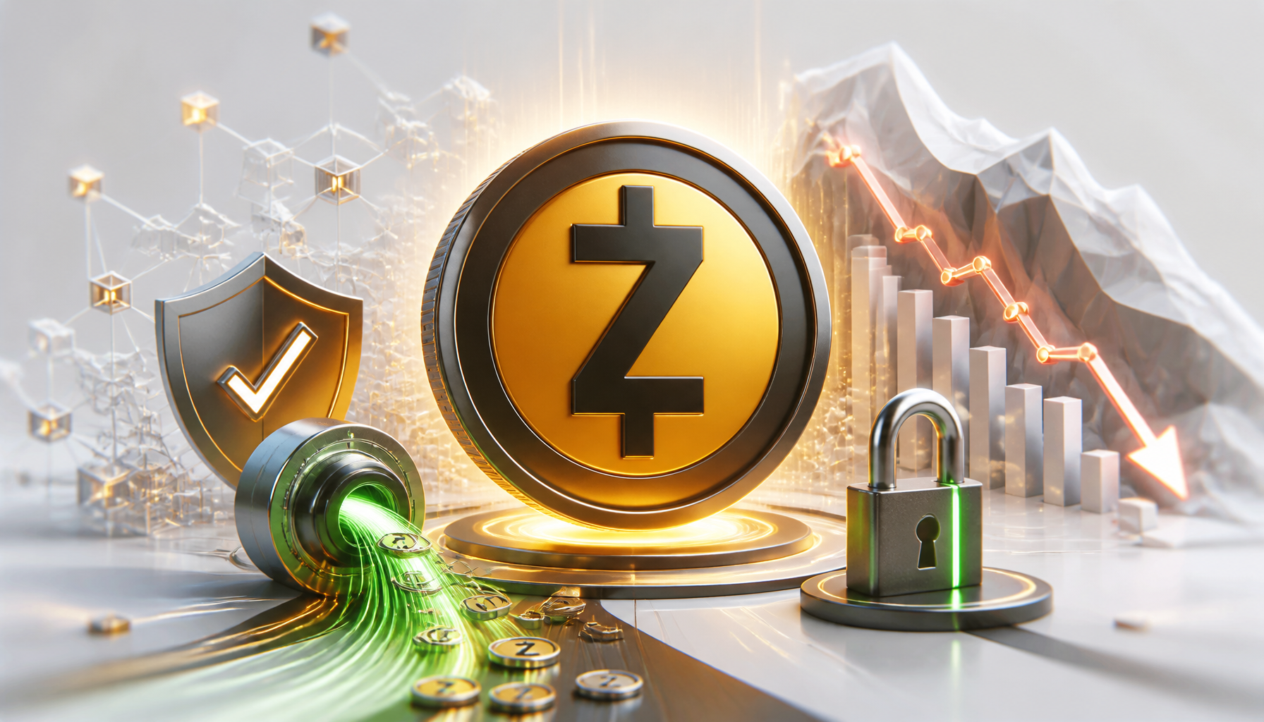 Zcash pod presją przed Ironwood i po wzroście