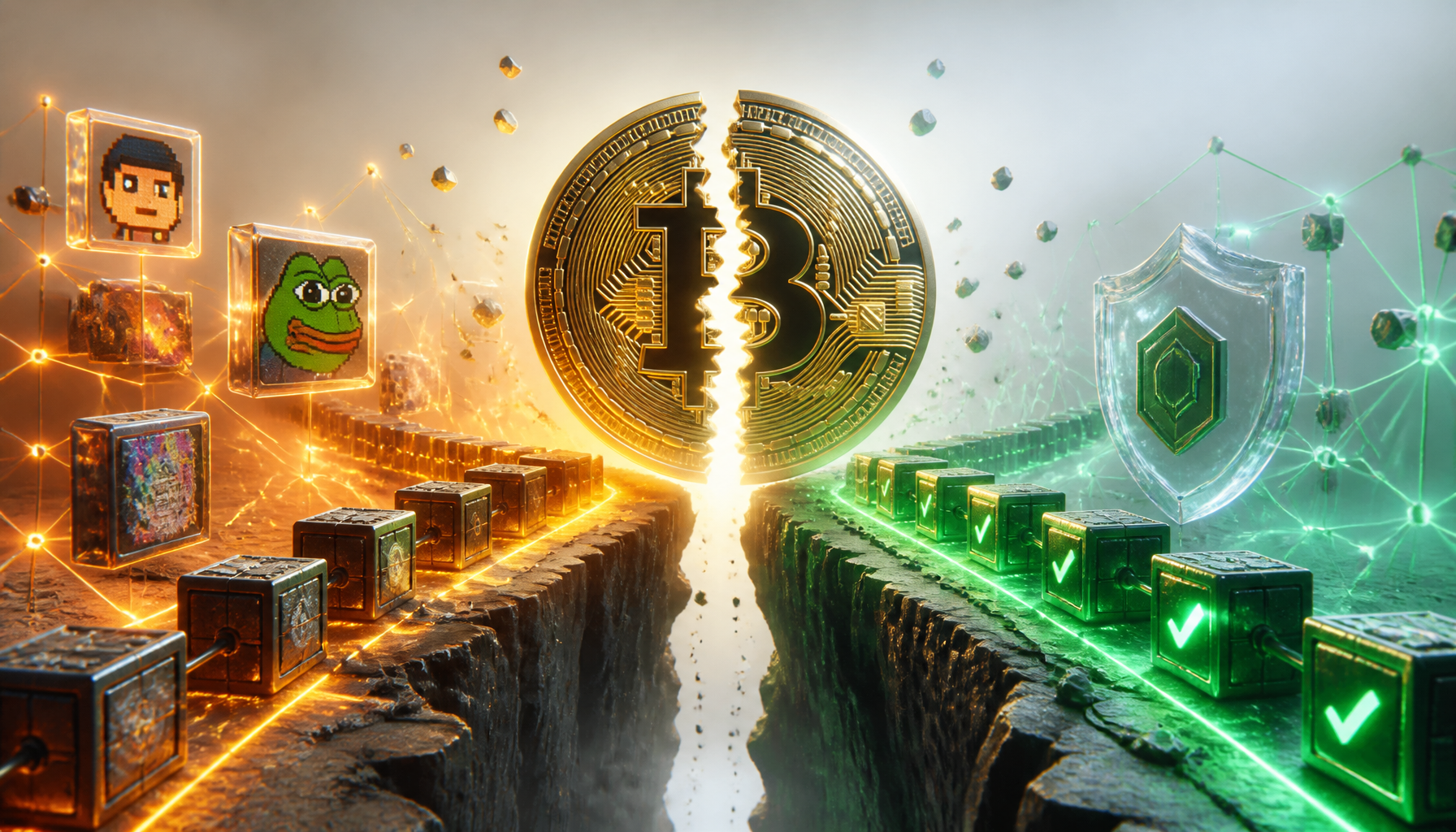 Bitcoin na krawędzi: BIP-110 rozdziela sieć