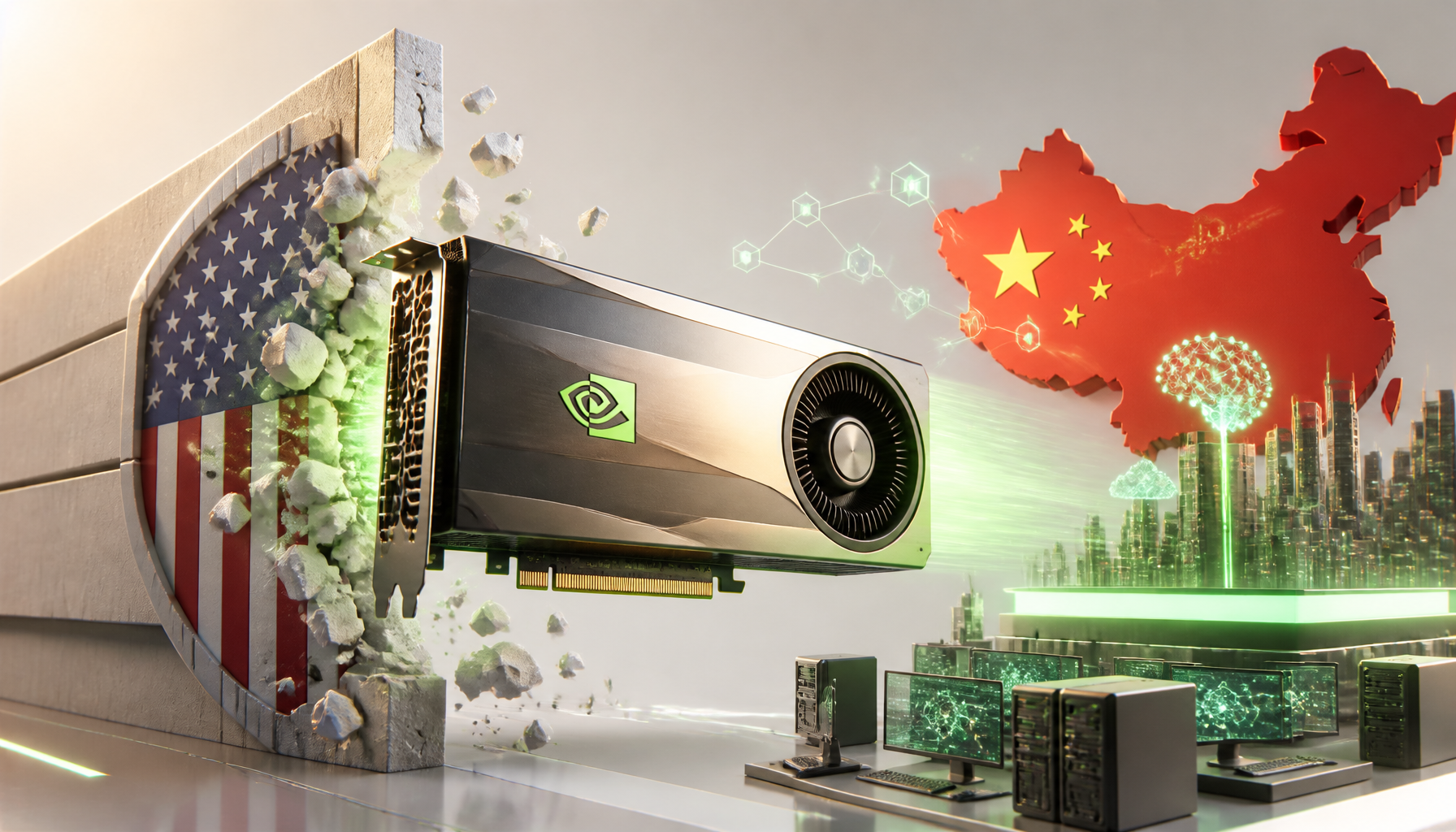 Nvidia może ominąć blokadę Chin