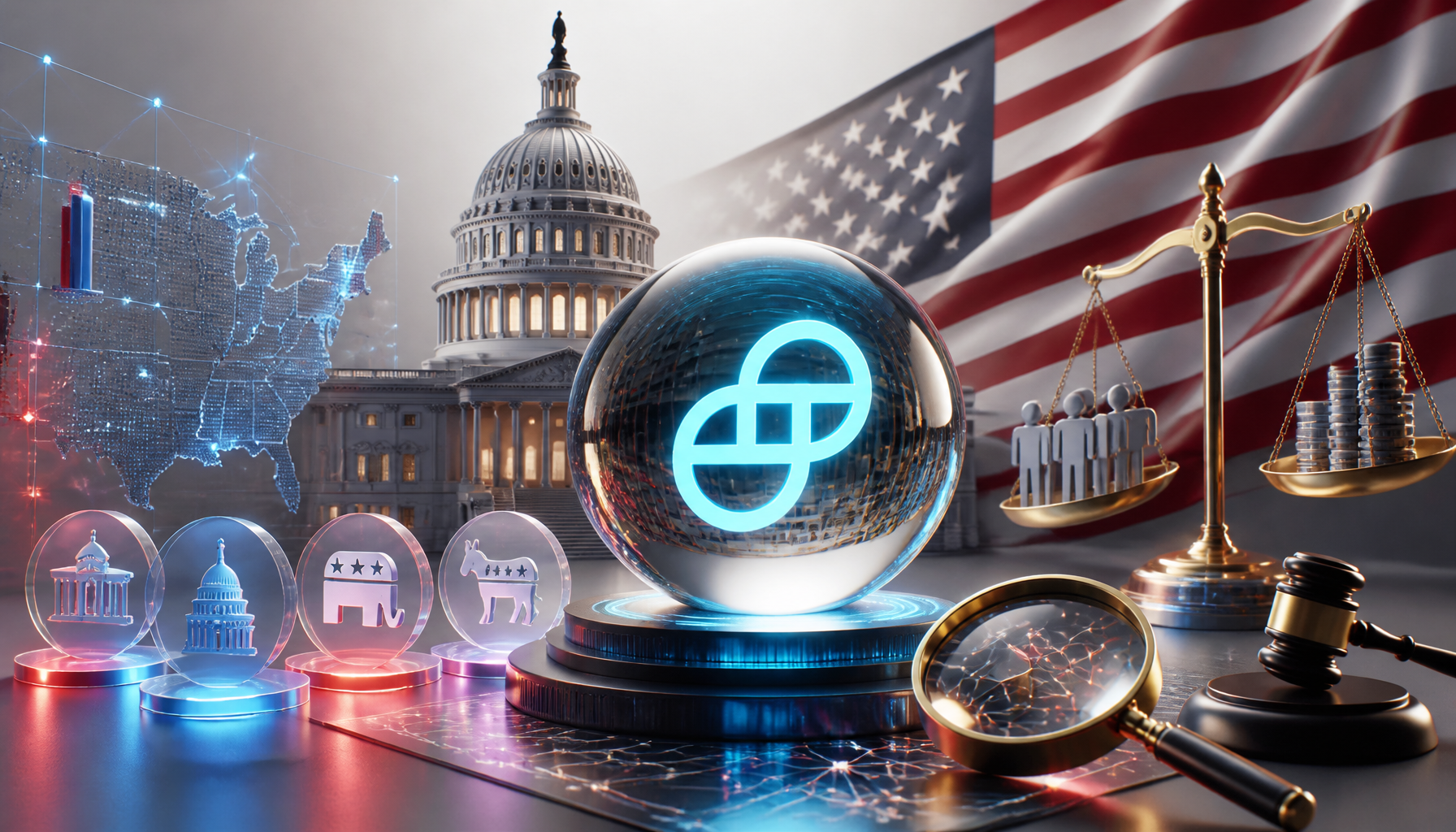 Gemini i Kongres USA uderzają w prediction markets
