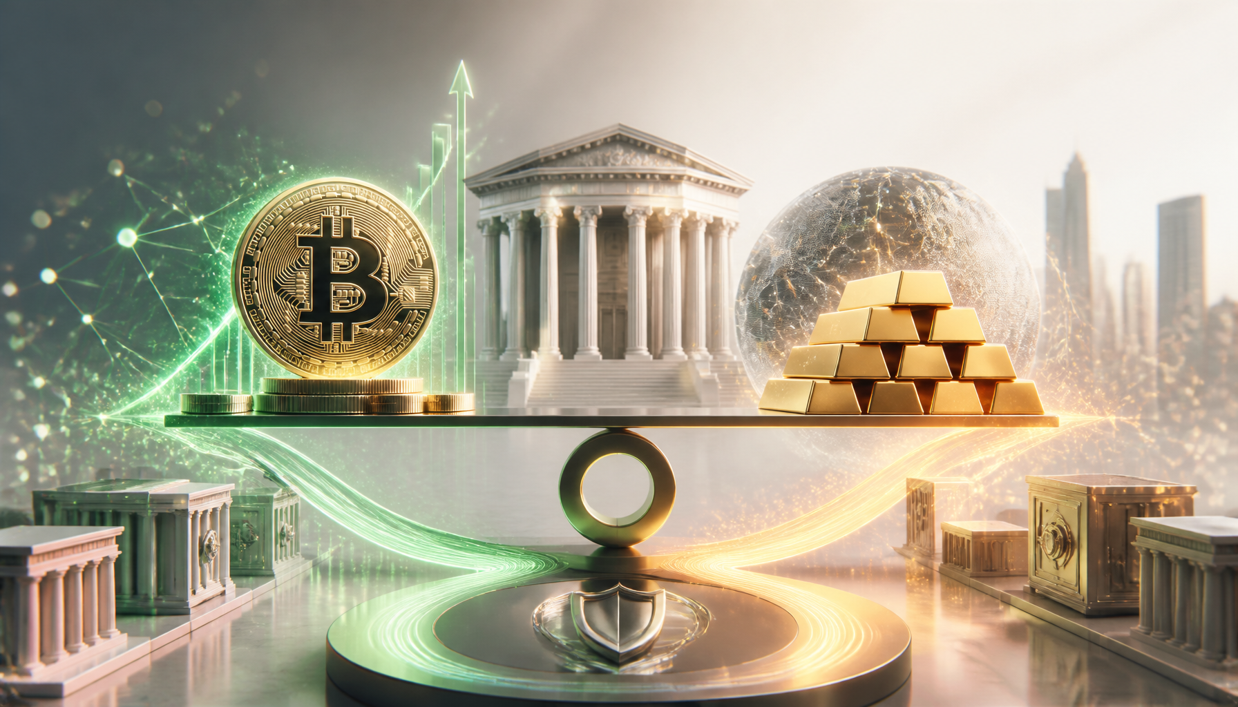 Instytucje kupują Bitcoin zamiast złota