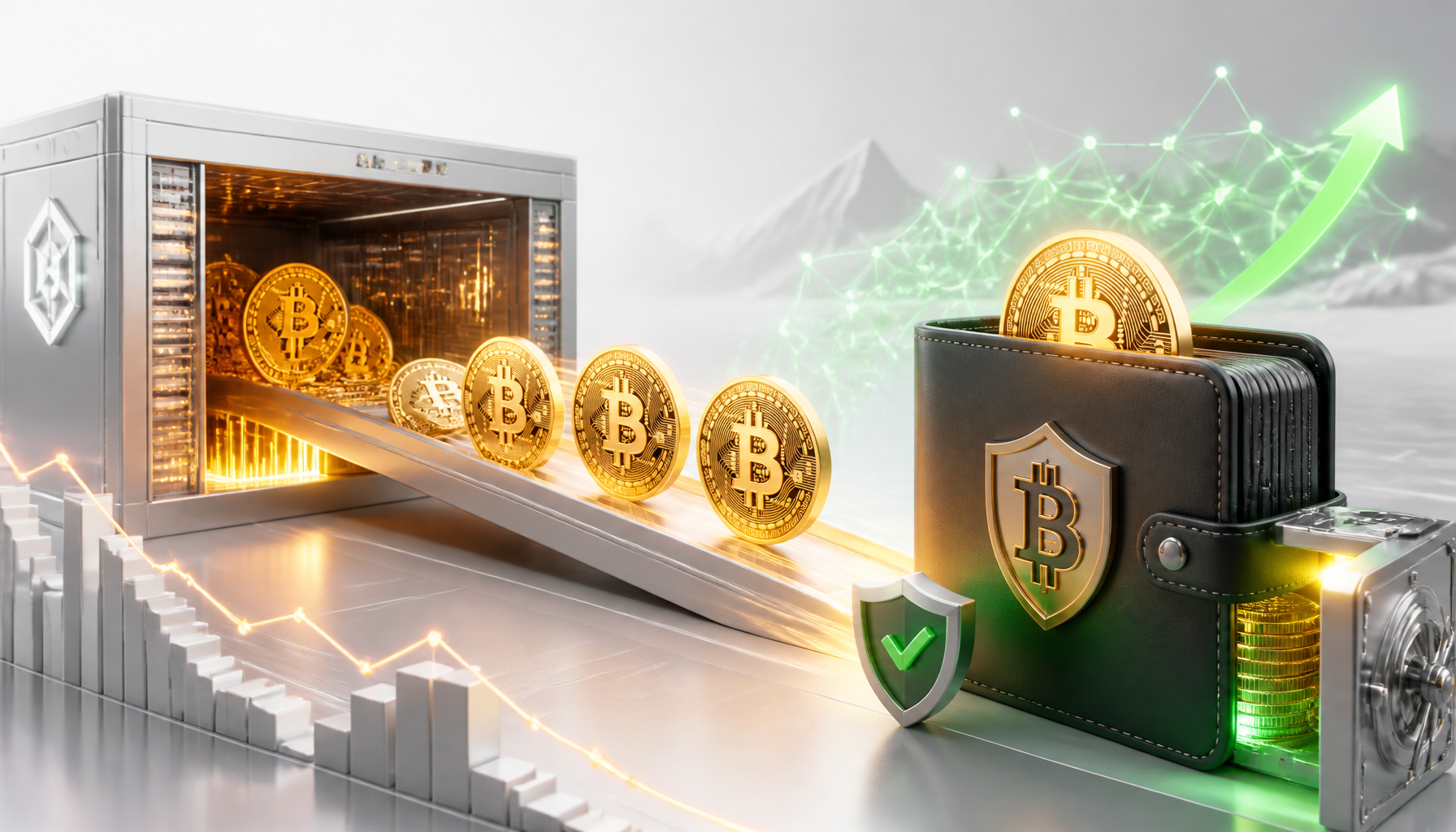 Bitcoin znika z giełd. To sygnał akumulacji?
