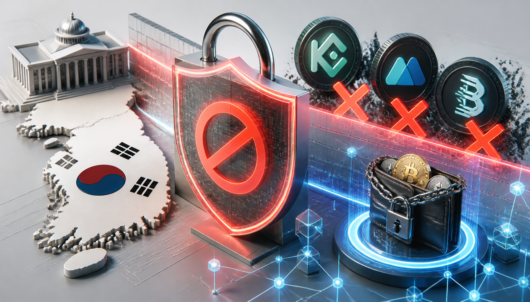Korea Południowa zaostrza kurs na krypto