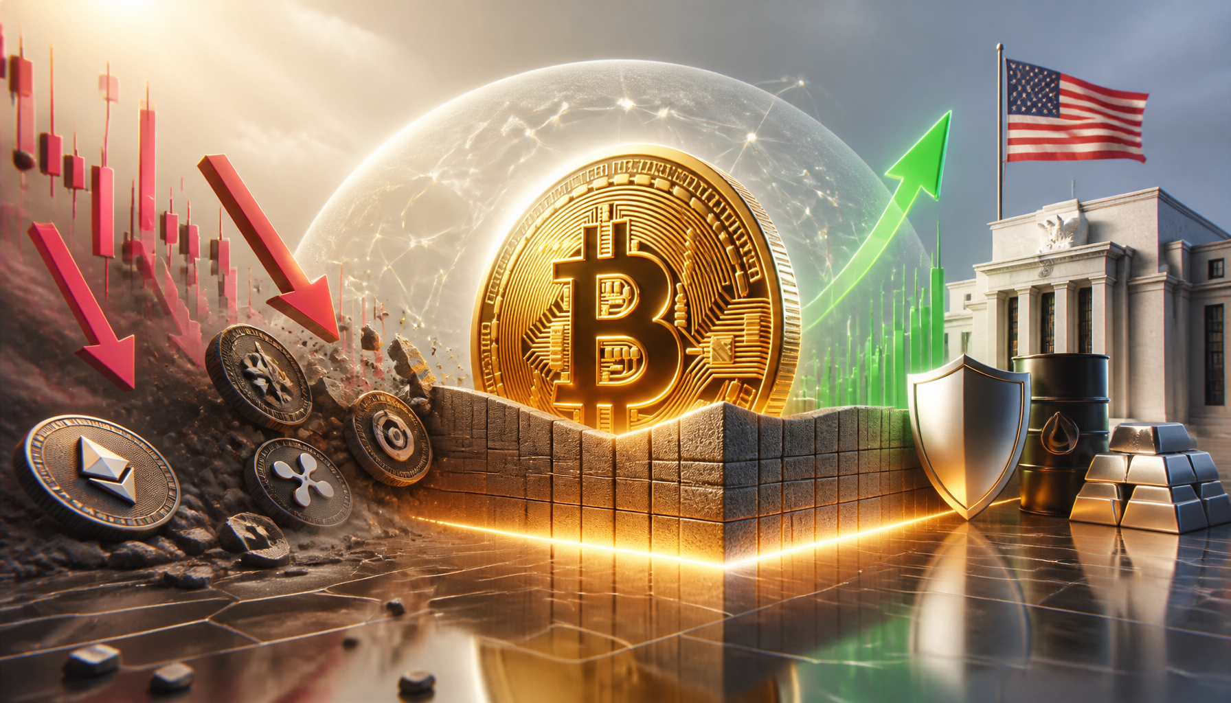 Bitcoin broni 82,5 tys. USD i dystansuje altcoiny