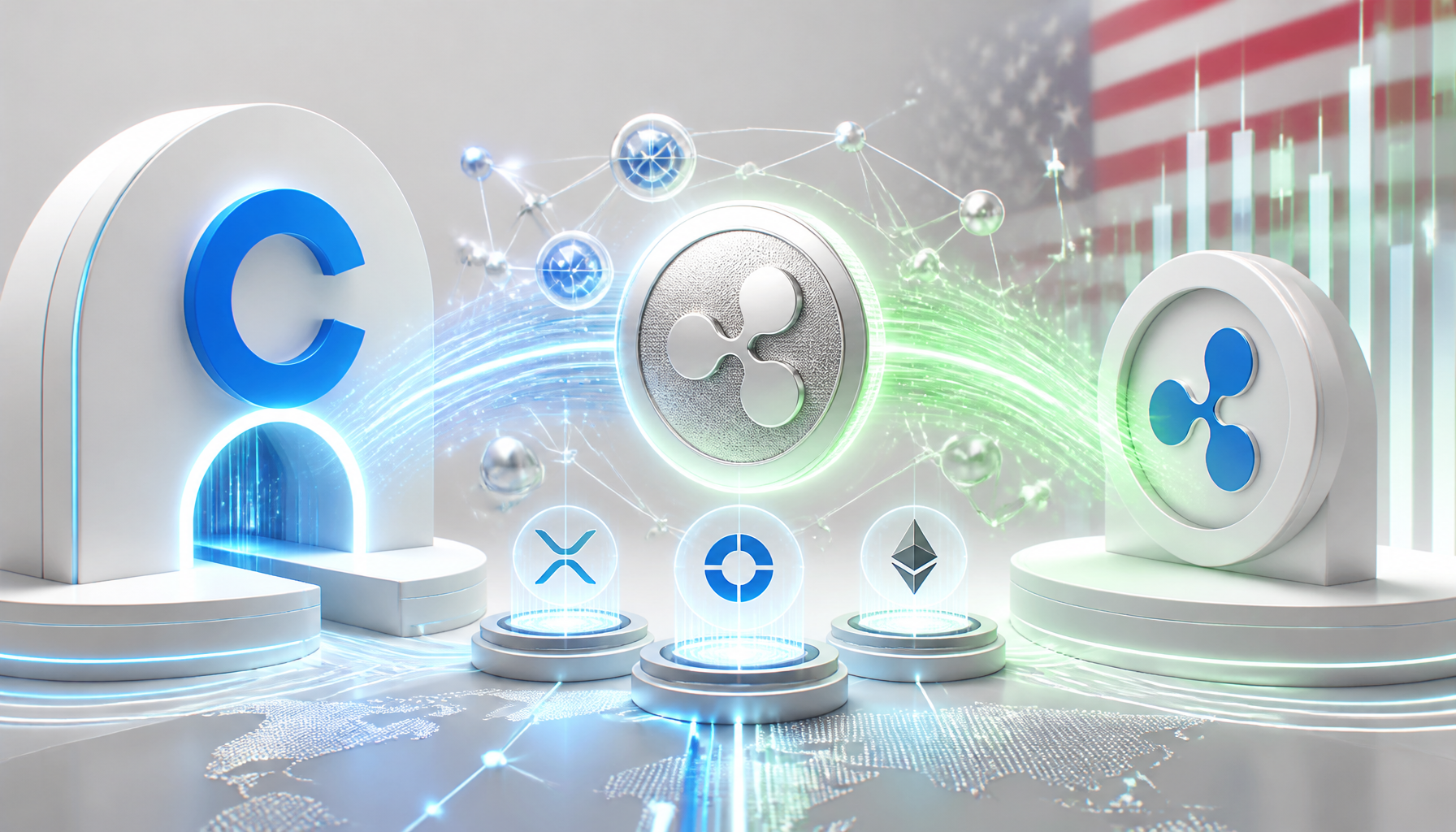 Coinbase dodaje RLUSD. Nowy ruch Ripple