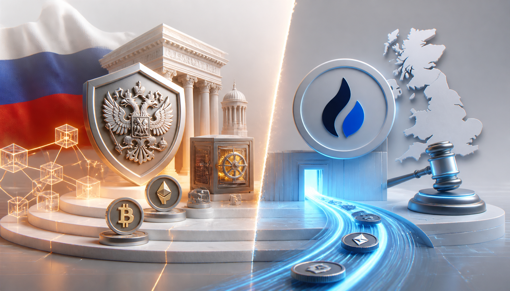 Rosja i HTX: twarde ruchy wobec krypto